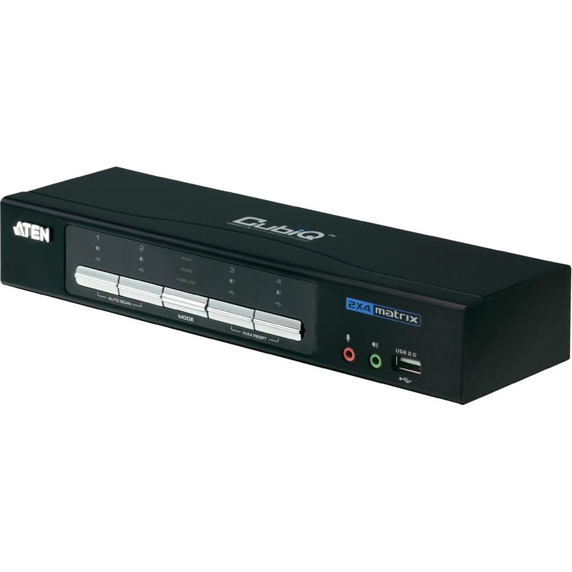 Jual Harga Aten CM0264 CubiQ 2x4 DVIHDMI Matrix KVMP Switch